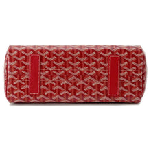 Load image into Gallery viewer, GOYARD Louette Tote Bag RedROUETTPMLTY02CL02P PVC Coated Canvas Leather Size PM
