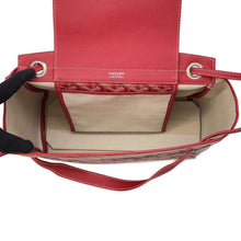 Load image into Gallery viewer, GOYARD Louette Tote Bag RedROUETTPMLTY02CL02P PVC Coated Canvas Leather Size PM
