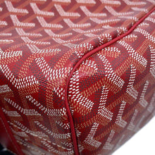 Load image into Gallery viewer, GOYARD Louette Tote Bag RedROUETTPMLTY02CL02P PVC Coated Canvas Leather Size PM
