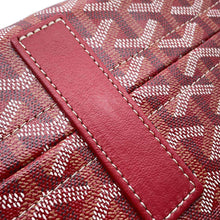 Load image into Gallery viewer, GOYARD Louette Tote Bag RedROUETTPMLTY02CL02P PVC Coated Canvas Leather Size PM
