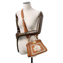 Load image into Gallery viewer, FENDI Peekaboo Brown8BN244 Leather Size Mini
