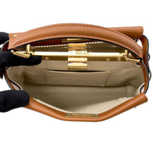 Load image into Gallery viewer, FENDI Peekaboo Brown8BN244 Leather Size Mini
