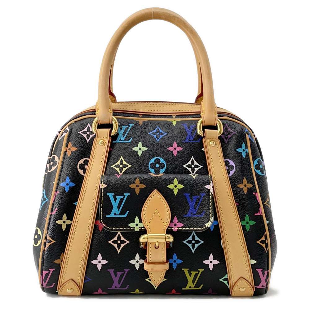 LOUIS VUITTON Priscilla NoirM40097 Monogram・Multicolor