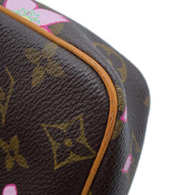 将图像加载到图库查看器中，LOUIS VUITTON Pochette Accessoires Brown/PinkM92006 Monogram Cherry Blossom

