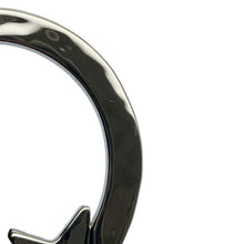 将图像加载到图库查看器中，CHANEL CC Logo Star Hoop Earrings Champagne GoldABB493 Metal Rhinestone
