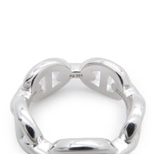 将图像加载到图库查看器中，HERMES Chaine d&#39;Ancre Anchene Ring Size PM/48/#8 SV925
