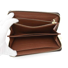 将图像加载到图库查看器中，LOUIS VUITTON Zippy Wallet BrownM42616 Monogram
