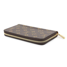 将图像加载到图库查看器中，LOUIS VUITTON Zippy Wallet BrownM42616 Monogram
