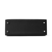 将图像加载到图库查看器中，HERMES Kelly Sellier Black Epsom Size 25
