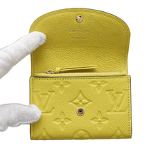 Load image into Gallery viewer, LOUIS VUITTON Rosalie Coin Purse Vert AcidM81444 Monogram Empreinte Leather
