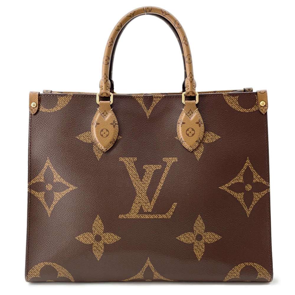 LOUIS VUITTON Onthego RedM45321 Monogram Monogram Reverse Canvas Monogram Giant Size MM