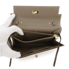 将图像加载到图库查看器中，HERMES Kelly wallet long to go Etoupe Epsom
