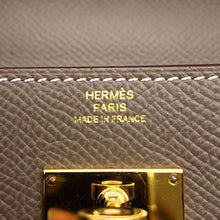 将图像加载到图库查看器中，HERMES Kelly wallet long to go Etoupe Epsom
