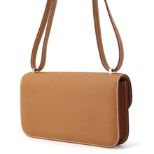 将图像加载到图库查看器中，HERMES Constance Elan Miroir Gold Epsom
