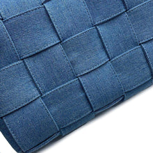 将图像加载到图库查看器中，Bottega Veneta Maxi INTRECCIATO Cassette Shoulder Bag Blue710188 Denim
