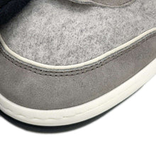 将图像加载到图库查看器中，CHANEL CC Logo Sneakers GrayG46014 Wool Suede Leather Size 42
