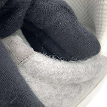 将图像加载到图库查看器中，CHANEL CC Logo Sneakers GrayG46014 Wool Suede Leather Size 42
