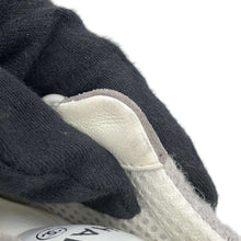 将图像加载到图库查看器中，CHANEL ★CC Logo Sneakers GrayG46014 Wool Suede Leather Size 42
