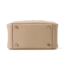 将图像加载到图库查看器中，HERMES Lindy Verso Beige Marpha/Grimisty Swift Leather Size Mini
