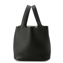 将图像加载到图库查看器中，HERMES Picotin Lock BlackピコタンMM Taurillon Clemence Size MM

