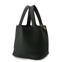 将图像加载到图库查看器中，HERMES Picotin Lock BlackピコタンMM Taurillon Clemence Size MM
