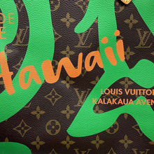 将图像加载到图库查看器中，LOUIS VUITTON Neverfull_ Hawaii Limited GreenM44198 Monogram Size MM
