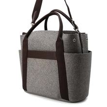 Load image into Gallery viewer, HERMES Sucked Pansage Groom Grimoyen/Brown Felt Leather
