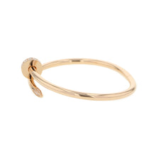 将图像加载到图库查看器中，CARTIER Juste Un Clou Bracelet Classic Model Size 17B6048517 18K Pink Gold
