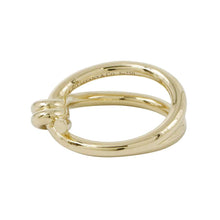 将图像加载到图库查看器中，TIFFANY&amp;Co. Knot Double Row Ring Size #Approximately1569908675 18K Yellow Gold
