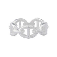 Load image into Gallery viewer, HERMES Chaine d&#39;Ancre Anchene Ring Size 54/#14 PM SV925
