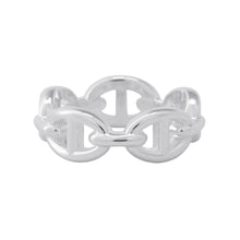 Load image into Gallery viewer, HERMES Chaine d&#39;Ancre Anchene Ring Size 53/#13 PM SV925
