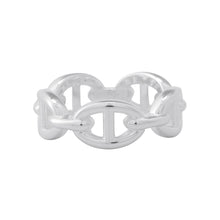 Load image into Gallery viewer, HERMES Chaine d&#39;Ancre Anchene Ring Size 53/#13 PM SV925
