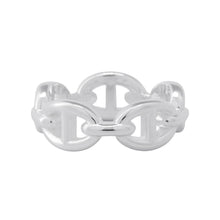 Load image into Gallery viewer, HERMES Chaine d&#39;Ancre Anchene Ring Size 53/#13 PM SV925
