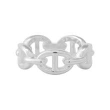 Load image into Gallery viewer, HERMES Chaine d&#39;Ancre Anchene Ring Size 53/#13 PM SV925
