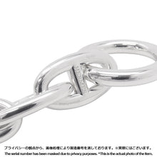 Load image into Gallery viewer, HERMES Chaine d&#39;Ancre GM Necklace 29 frames Size GM SV925
