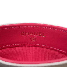 将图像加载到图库查看器中，CHANEL Matelasse Card Case WhiteAP3188 Caviar Leather
