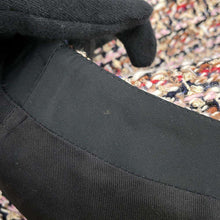 将图像加载到图库查看器中，LOUIS VUITTON Belted Tweed Skater Dress Size 38 Multicolor Wool 56% Cotton19% Polyester9% Nylon9% Rayon7%
