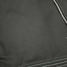 将图像加载到图库查看器中，HERMES Straight cut jacket with zip Size 48 Dark Gray Polyester65% Cotton35%
