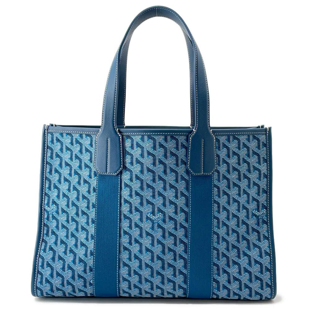 GOYARD Villette OceanBlueVILLETPMLTJ22CL22X Canvas Leather Size PM