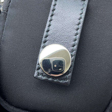将图像加载到图库查看器中，PRADA PRADA Monolith Pouch Leather x Re-Nylon Combat Boots Black1T255M Leather Nylon Size 37 2/1
