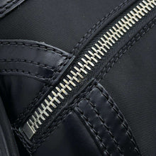 Load image into Gallery viewer, PRADA Long Boots Monolith Combat Boots with Pouch Black Leather Nylon Size 37 2/1
