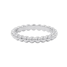 将图像加载到图库查看器中，Van Cleef &amp; Arpels Perlée GoldPearl Ring Medium Size 51/#11VCARN9PC51 18K White Gold
