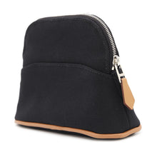 Load image into Gallery viewer, HERMES Bolide Pouch Black Cotton Leather Size Mini mini
