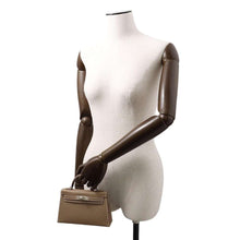 将图像加载到图库查看器中，HERMES Mini kelly do Etoupe Epsom

