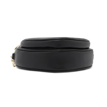 将图像加载到图库查看器中，GUCCI Interlocking G Heart Shoulder Bag Black751628 Leather
