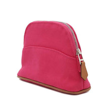 将图像加载到图库查看器中，HERMES Bolide Pouch Hibiscus Cotton Leather Size Mini mini
