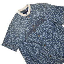 将图像加载到图库查看器中，LOUIS VUITTON LV × YK Infinity Dot Shirt Size L BlueRM232H Cotton100%

