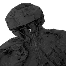 Load image into Gallery viewer, MONCLER Charmeil Floral Jacket Black Polyester59% Cotton41%

