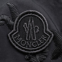 Load image into Gallery viewer, MONCLER Charmeil Floral Jacket Black Polyester59% Cotton41%
