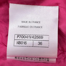Load image into Gallery viewer, CHANEL TweedJacket Size 36 PinkP70041 V42569 Cotton 81% Acryl13% Polyester3% Polyamide3%
